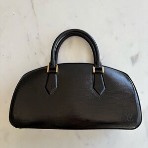 Louis Vuitton Jasmin Epi Leather Black Handbag